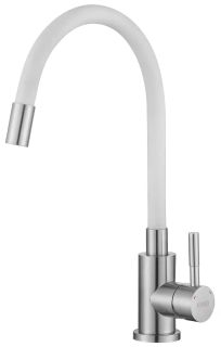 Смеситель для кухни ESKO Snake K44 W белый