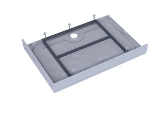 Душевой поддон Aquatek DPA-0000010 110x90 см с ножками и фронтальным экраном