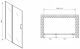 Душевая дверь ABBER Sonnenstrand 110см хром AG04110S