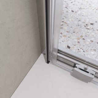 Душевая дверь BelBagno LUCE-BF-1-110-C-Cr хром