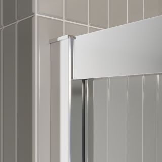 Душевая дверь BelBagno LUCE-BF-2-160-C-Cr хром