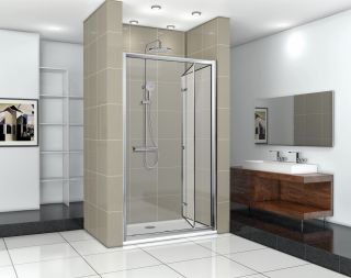 Душевая дверь в нишу Ceruttispa BELLA D91T