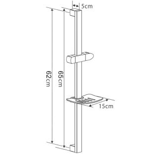 Душевой гарнитур Gappo G8011 хром