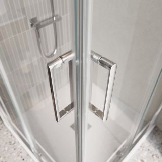 Душевой уголок BELBAGNO LUCE-AH-2-100/80-C-Cr 100х80 см