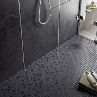 Душевой лоток Timo Drain System DS230207/00 70см с двусторонней панелью plate под плитку хром