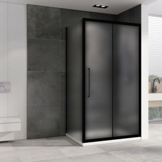 Душевой уголок ABBER Schwarzer Diamant AG30140BMH-S90BM 140x90см чёрный