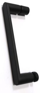 Душевой уголок ABBER Schwarzer Diamant 130x100см AG30130B-S100B-S100B