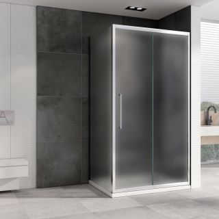 Душевой уголок ABBER Schwarzer Diamant AG30160MH-S50M 160x50см хром