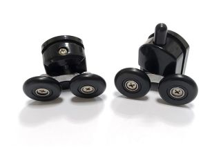 Душевой уголок ABBER Schwarzer Diamant AG30110BH-S50B 110x50см чёрный