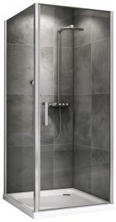 Душевой уголок ABBER Sonnenstrand AG04090-S75 90x75см хром