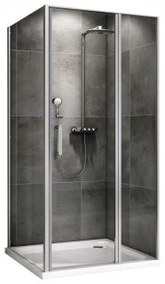 Душевой уголок ABBER Sonnenstrand AG04140S-S75 140x75см хром