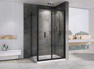 Душевой уголок ABBER Sonnenstrand AG07120B-S9 0B 120x90см чёрный