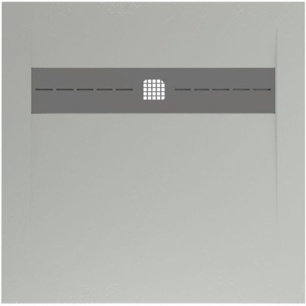 Душевой поддон Allen Brau Infinity 8.21001-PWM 90x90 серый