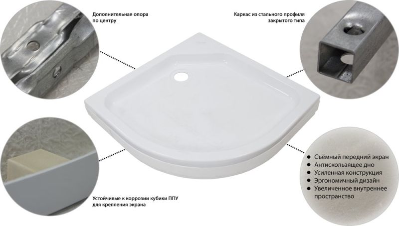 Поддон для душа Triton ПД6 Щ0000014391 100х100