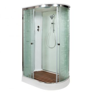 Душевая кабина Deto ЕМ1512 L стандартная 120х80х220 см