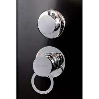 Душевая кабина Deto BМ4510 N LED BLACK 100х100х208 см