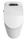 Унитаз биде Timo TE-731 подвесной Белый с Микролифтом