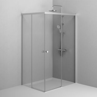 Душевой уголок Am.Pm X-Joy W94G-403-12090-MT 120x90 см профиль хром матовый стекло прозрачное