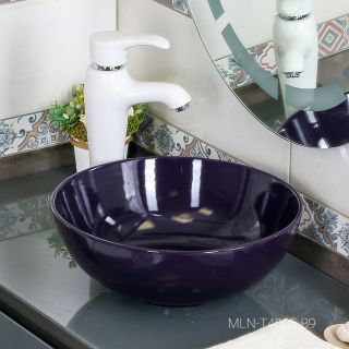 Накладная раковина Melana T4005-B9-806 38см фиолет
