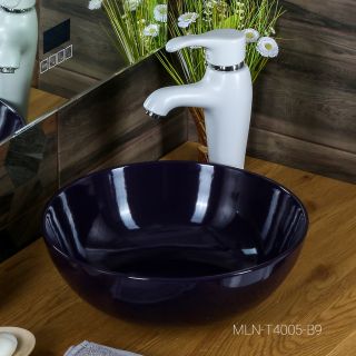 Накладная раковина Melana T4005-B9-806 38см фиолет