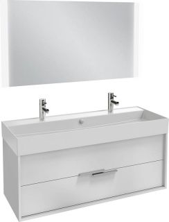 Тумба под раковину Jacob Delafon Vivienne EB1669-J5-J5 120 см белый глянец