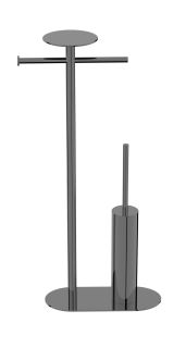 Стойка напольная Boheme  Venturo 10953-SGM оружейная сталь