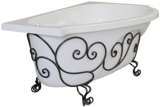 Кованая подставка для ванны Эстет Грация ФР-00001232 Л патина