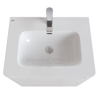 Тумба с раковиной IDDIS Edifice подвесная 60см белый EDI60W0i95K