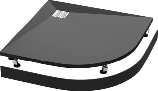 Экран Essentia R черный 100x100