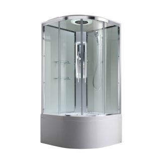 Душевая кабина EM5010LEDT прозрачная
