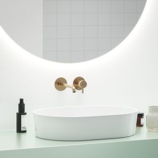 Смеситель для раковины Ravak Espirit X070352 ES 019.60RGB.O1 настенный РОЗОВОЕ ЗОЛОТО