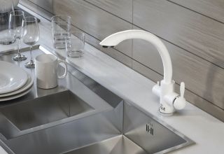 Смеситель для кухни Paulmark Essen Es213001-331 белый