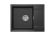 Мойка кухонная Granula 6202, ЧЁРНЫЙ