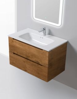 Тумба под раковину BelBagno подвесная 80x50см Rovere Nature ETNA-800-2C-SO-RN-P