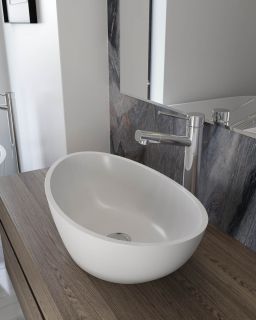 Раковина Holbi Europe 55см белый матовый 1.02.005.11.1