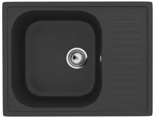 Кухонная мойка Ulgran Classic U-202-344 ультра-чёрный