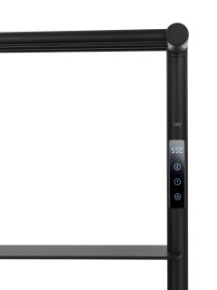 Полотенцесушитель электрический Wonzon & Woghand D?sseldorf WW-A208-MB 47x86 см чёрный матовый