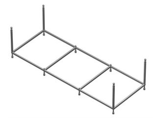 Каркас для ванны Am.pm 170x75 SPIRIT W72A-170-075W-R2