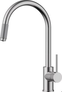 Смеситель для кухни Omoikiri Tamura-BN сталь