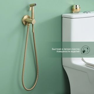 Гигиенический душ Splenka S221.52.03 золотой сатин