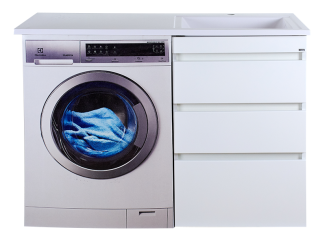 Напольная тумба под раковину Misty Фостер 55 R УТ000008233 белый