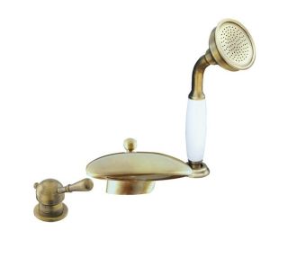 Смеситель на борт ванны Rav Slezak Labe L470.5SSM бронза