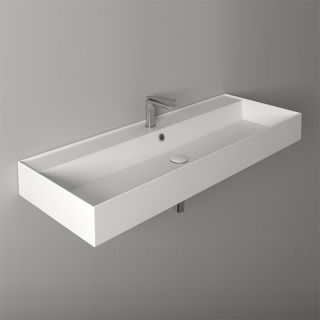 Раковина SIMAS AGILE AG121 bi*1  белая 121 см