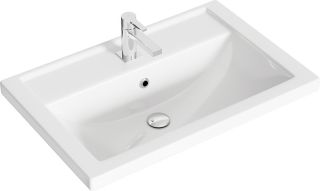 Мебельная раковина Kirovit Фостер 4640021064733 80см белый