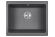 Мойка кухонная Granula 5551, ГРАФИТ