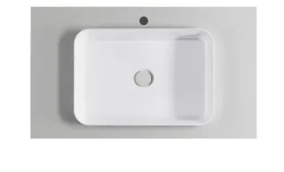 Тумба с раковиной Astra-Form Фрейм 4631177715389 100 см серый матовый