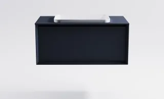 Тумба с раковиной Astra-Form Фрейм 4631177715341 90 см серый матовый