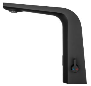 Сенсорный смеситель для раковины Swedbe Europe 6020B с ручной регулировкой температуры воды чёрный