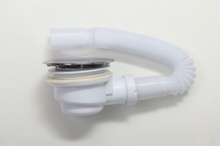 Душевой акриловый поддон 100x80см, левосторонний, белый BelBagno TRAY-BB-AH-100/80-15-W-L