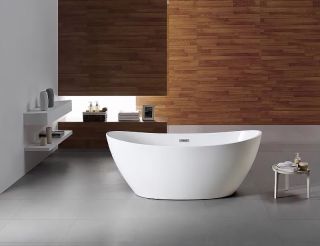 Акриловая ванна Azario GLASGOW GLA16778 свободностоящая 1700х800х665